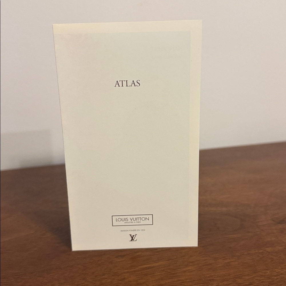 Louis Vuitton Vintage Atlas Agenda Insert – Rare Collectible
